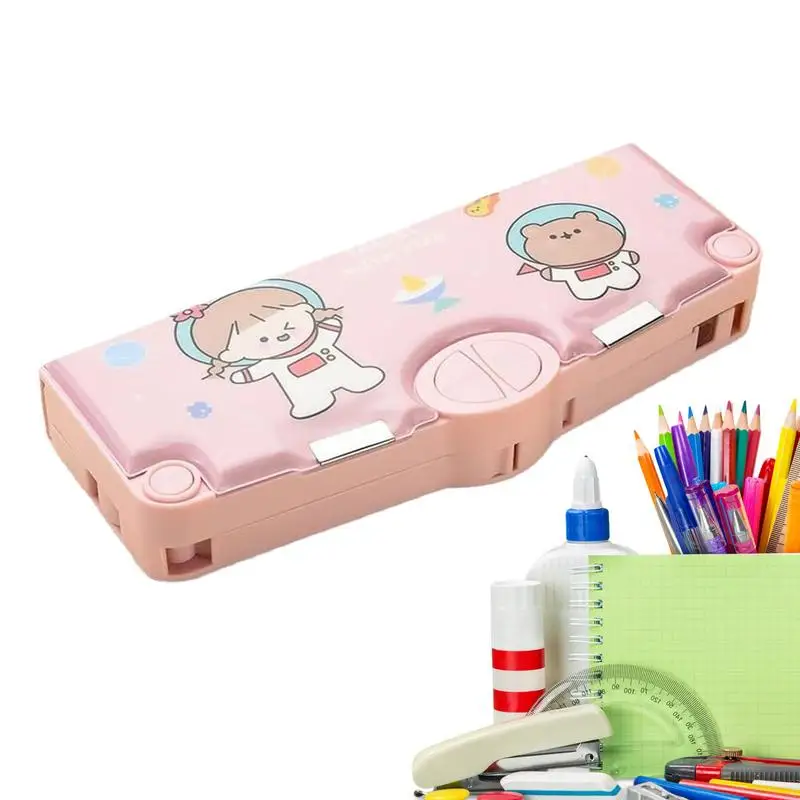 Multifunctional Pencil Box School Student Stationery Box Children Pencil Storage Box Large Capacity Pencil Case For Kids Gifts