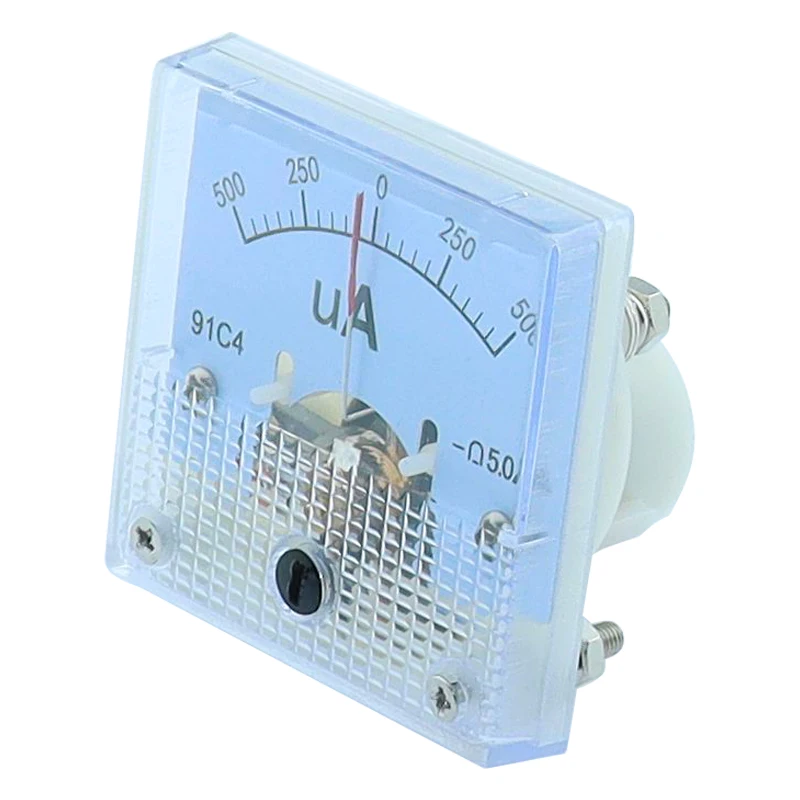 91C4-UA DC Pointer type Ammeter 50A -0 - 50A 100A -0 - 100A 200A -0 - 200A 300A -0 - 300A Analog Mechanics Plate table