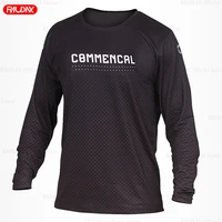 COMMENCAL 2022 Camisetas para descenso para hombre, Camisetas para bicicleta de montaña MTB, camiseta para motocicleta todoterreno DH, Camisetas para Motocross, camiseta Enduro