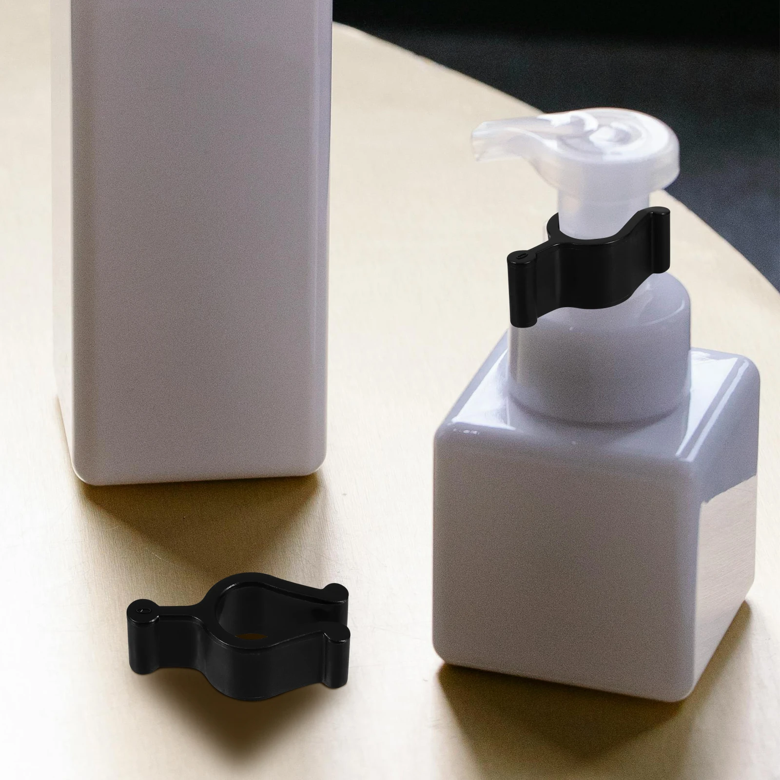 

30pcs Cleansing Oil Bottle Pump Accessory Leakproof Cosmetic Pump Collar Clip Lotion Shampoo Dispenser Bottle Lock home travel