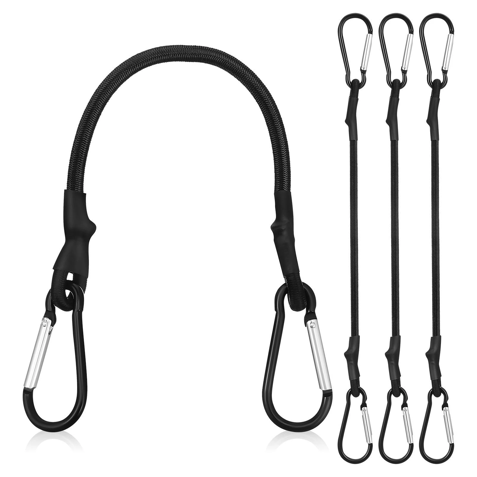 Elastic Strap with Hooks Rope Durable Tying Cargo Rack Luggage Packing Ropes Camping Outdoor Camping Hiking Parts Accessories