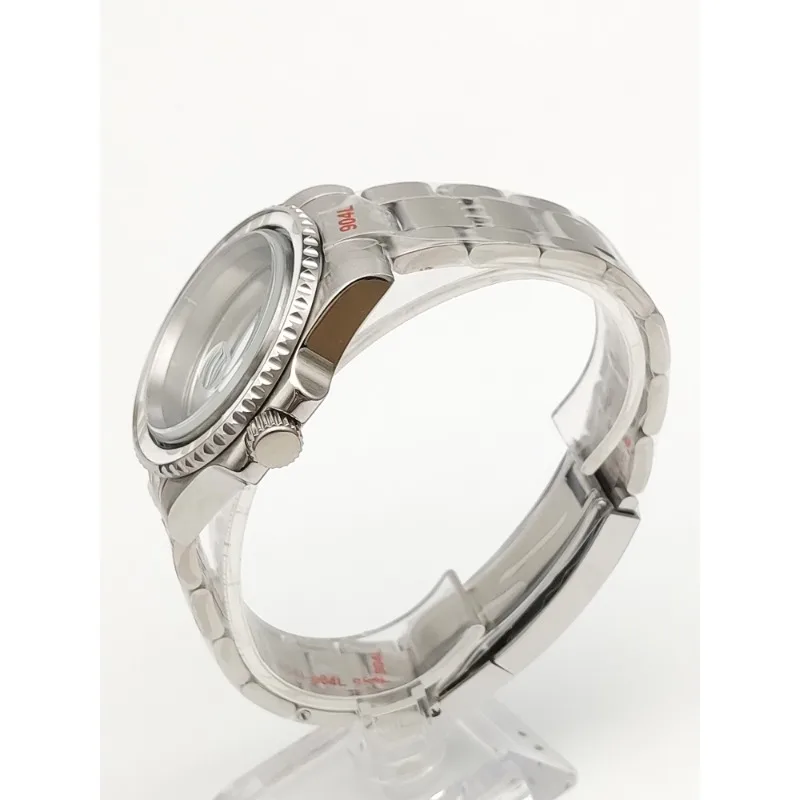 40Mm Waterproof Case 316L Stainless Steel Transparent Case Back for NH35 Sapphire Crystal Diver