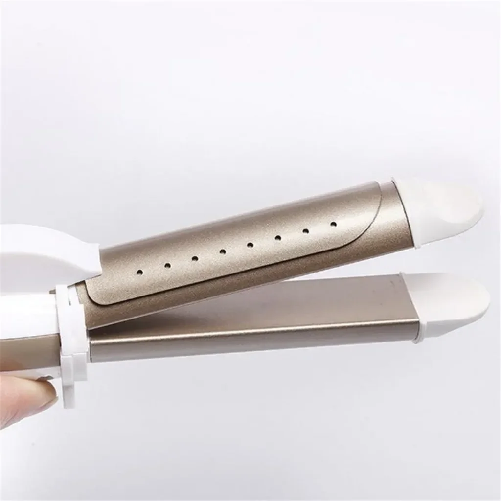 Multifunctionele 3 In 1 Gouden Keramische Haarkrultang Haar Krultang Stijltang Verwarmde Roller Professionele Haarstyling Tools