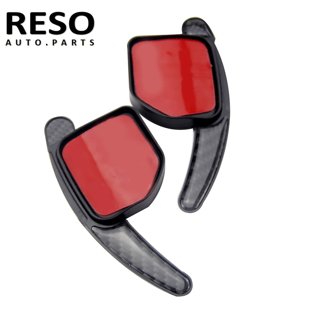 

RESO Paddle Shift Extensions For Audi A1/A3/S3/RS3/TT/Q3/Q7 Steering Wheel Shifters Gear Carbon Fibe