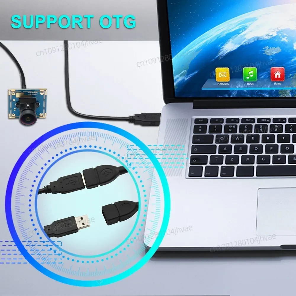 

NEW ELP High Speed Fps 1080P 30 60 120fps Camera Mini PCB 2Mpixels OV2710 Color Fisheye Lens 170 Degree Wide Angle HD Webcam USB