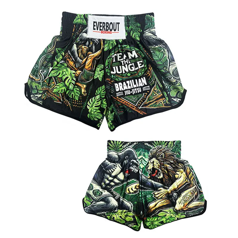 

New Muay Thai Shorts Quick-Drying Comprehensive Fighting Men and Women Fighting Children Adult Sanda Fight Training Pant Customi