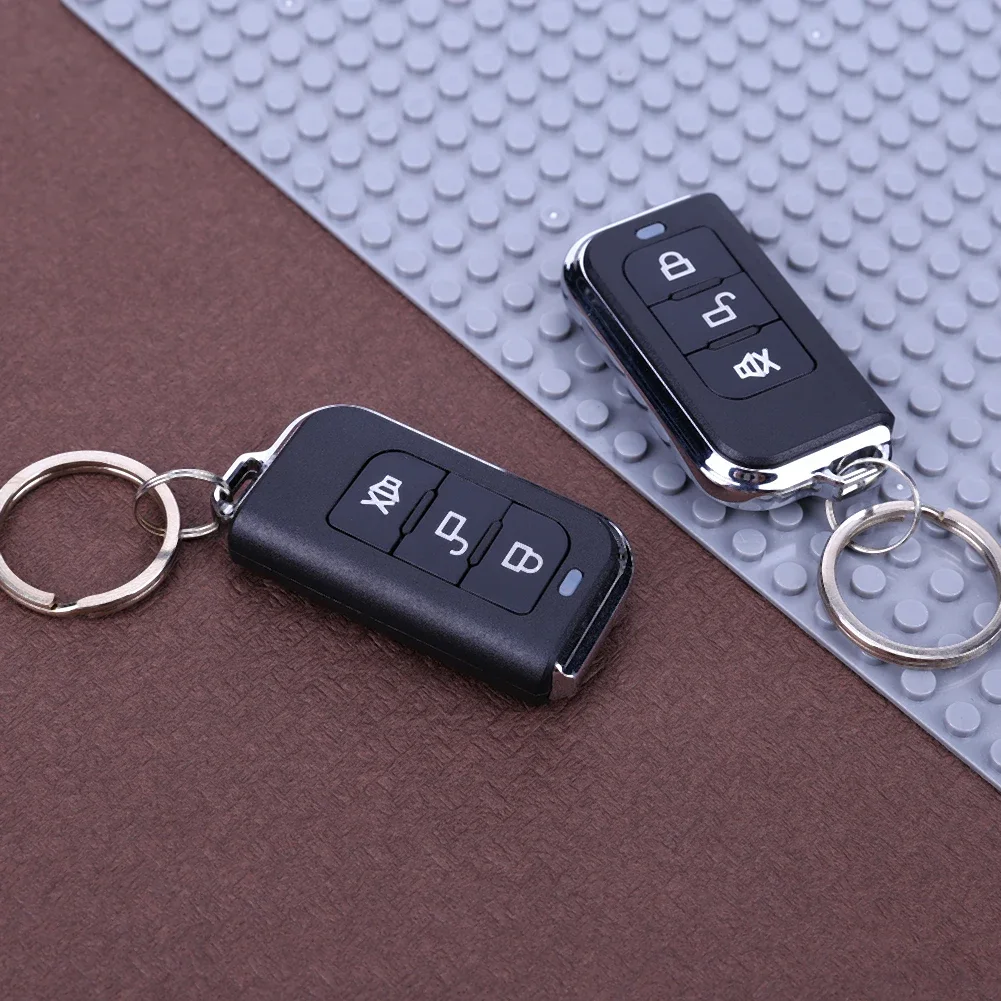 Car Remote Central Door Lock Keyless System Universal Remote Central Locking Kit Opening Trunk Windows Auto Accessories