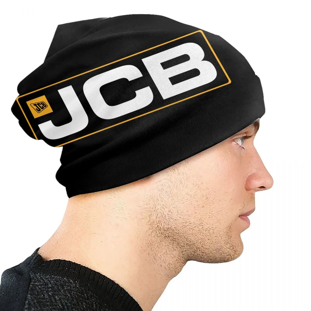 قبعات JCB Skullies Beanies للرجال والنساء للجنسين في الهواء الطلق والشتاء الدافئ قبعة متماسكة قبعات بونيه للبالغين