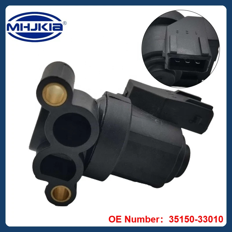 Suitable Hyundai TUCSON COUPE GRANDEUR XG KIA SPORTAGE Korea car Parts actuator idle speed OEM35150-33010 Idle air control valve