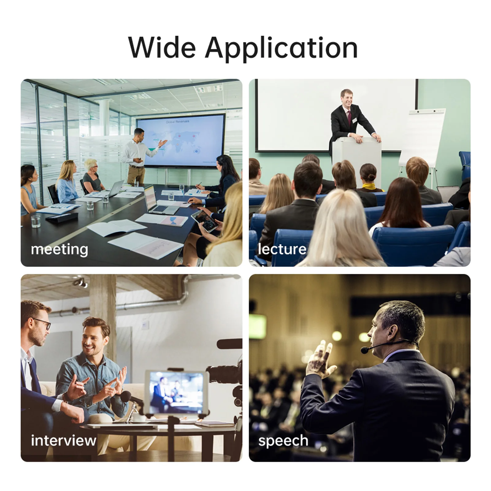 مسجل صوت رقمي 64 جيجابايت/16 جيجابايت/8 جيجابايت، تسجيل صوتي منشط، تقليل الضوضاء مع تشغيل مشغل موسيقى MP3 للاجتماعات #5