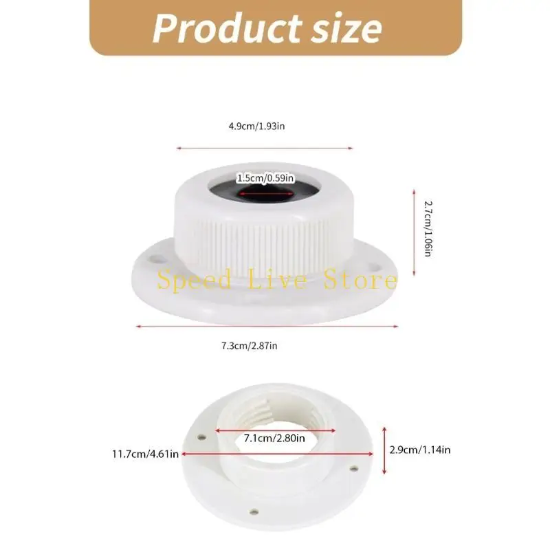 547c Small Boat Cable Trou Habor Abs Installations faciles pour sauvegarde d'espace sur les navires