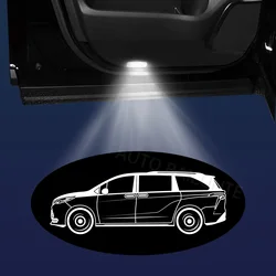 For Toyota Sienna 2004-2018 2019 2020 2021 XL20 XL30 Car Door Lights Courtesy LED Ghost Shadow Light Projector Lamps Accessories