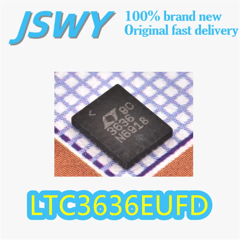 

(1/5 pieces) LTC3636EUFD LTC3636 Original Silk-Screen 3636 Package 28-QFN Dual-Channel Synchronous Buck Regulator Electronics