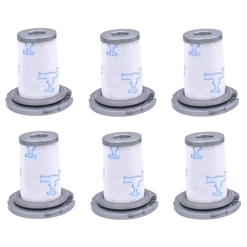 

6PCS Washable HEPA Filter for XForce Flex 8.60 Rod Vacuum Cleaners RH96 RH9638 for ZR009006 Filters