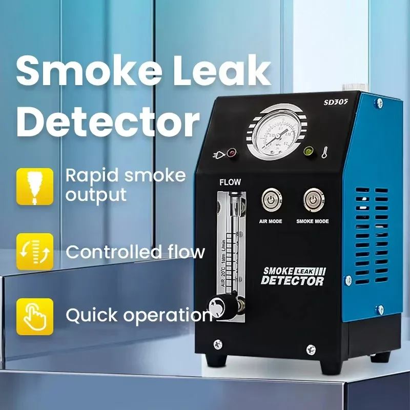 Solary  SD305 Smoke Leak Detector Portable Leaking Test Automotive Smoke Machine High Quality  Engine Smoke Machine