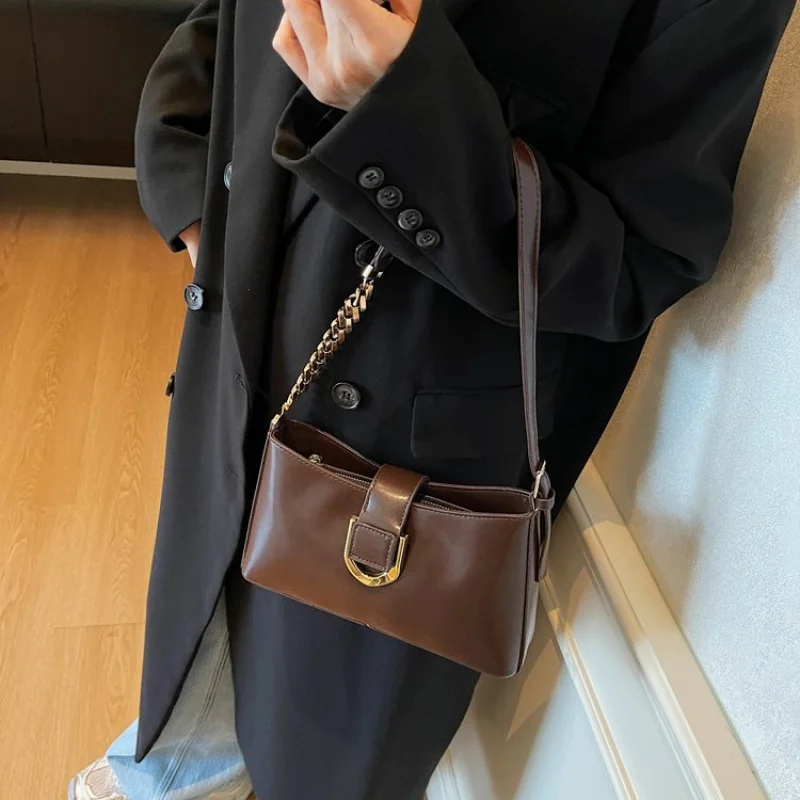 

2025 New High-end Ladies Leather Hand Bag Luxury Brand Famous Designer Casual Paris Vintage​