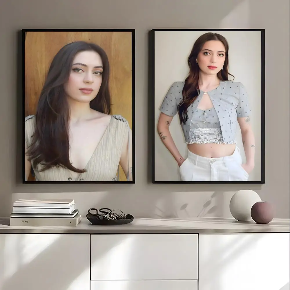 L-Lizzy M-McAlpine Singer Poster HD Art Sticky Wall Waterproof Home Living Room Bedroom Bar Aesthetic Decoration