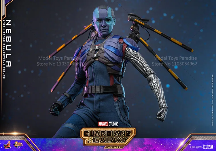 HotToys HT MMS714 1/6 ألعاب قابلة للجمع سديم حراس المجرة مكافحة البطل امرأة الجندي 12 بوصة عمل نموذج لجسم الهدايا #5