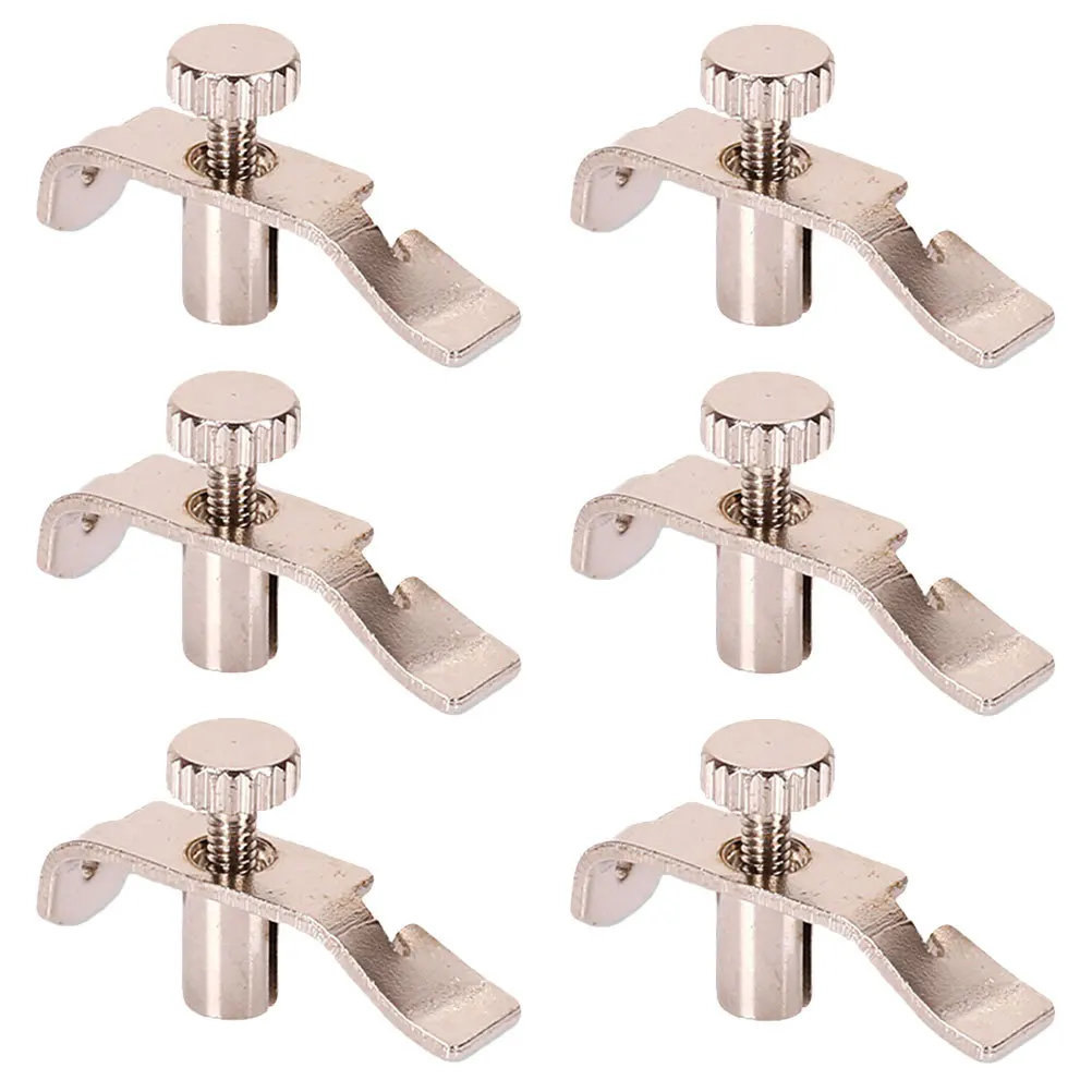 

6pcs Stainless Steel Erhu Fine Tuner Professional String Adjuster Replacement Accessory For Musicians Erhu Tuning Tool