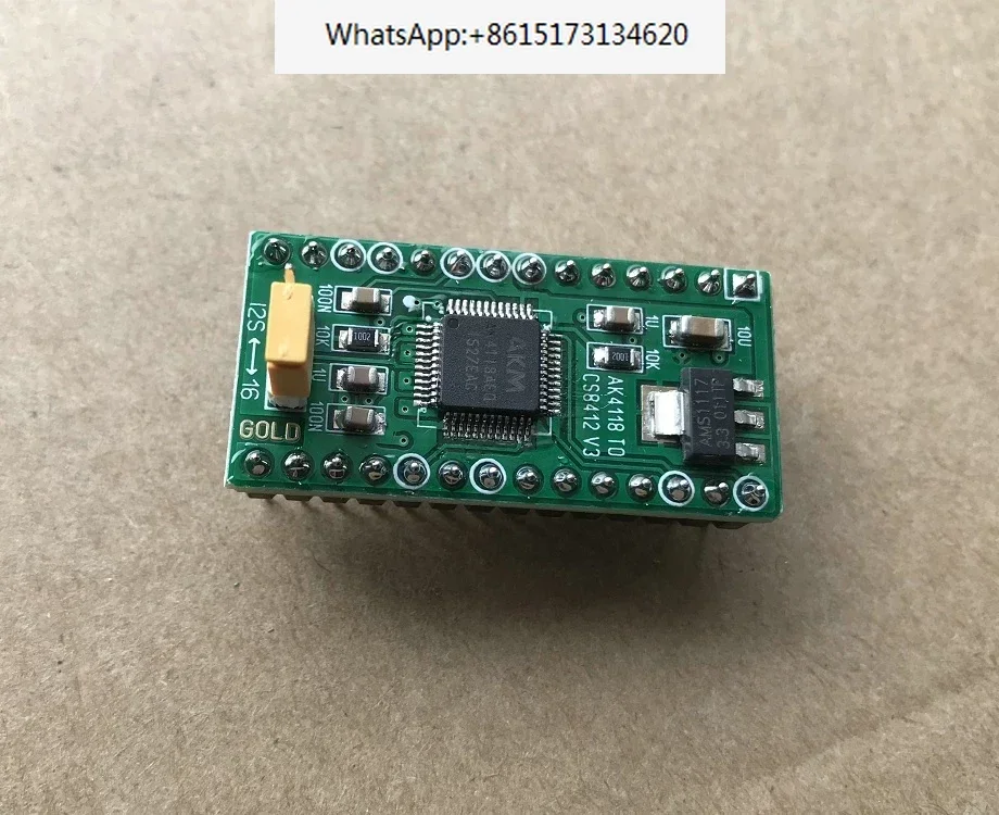 DIR9001 AK4118 CS8416 WM8804 to CS8412 Module