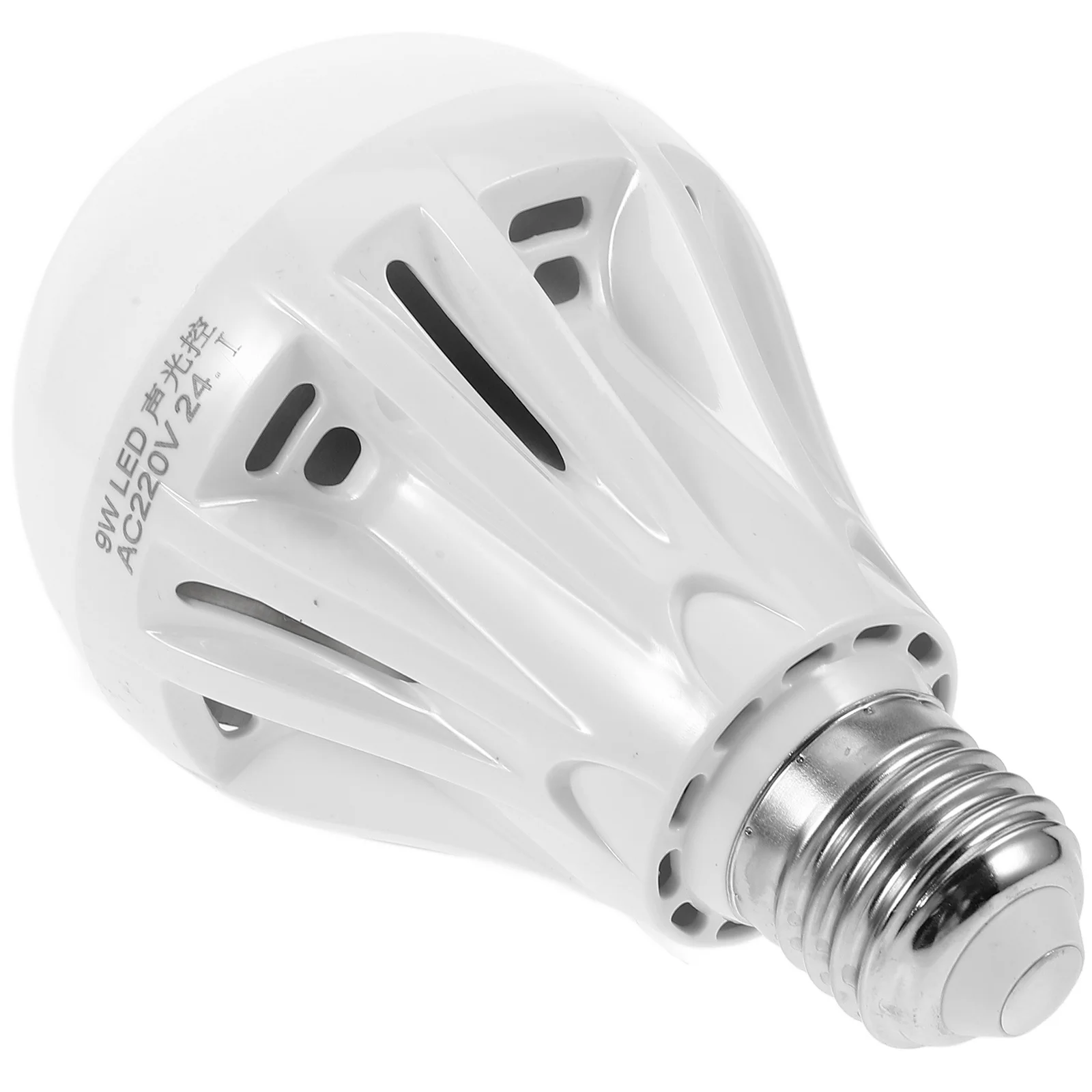 

E27 Bulb Voice Activated Light LED Night Lamp for Stairs Porch Homes Commercial Projects Close Up Bulb