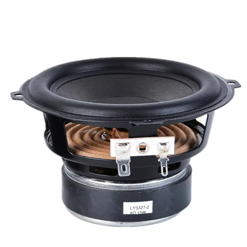 SOTAMIA 1Pcs 4 Inch Woofer Speaker 4 Ohm 15W Bass Audio Sound Speaker High-performance External Magnetic Subwoofer Loudspeaker