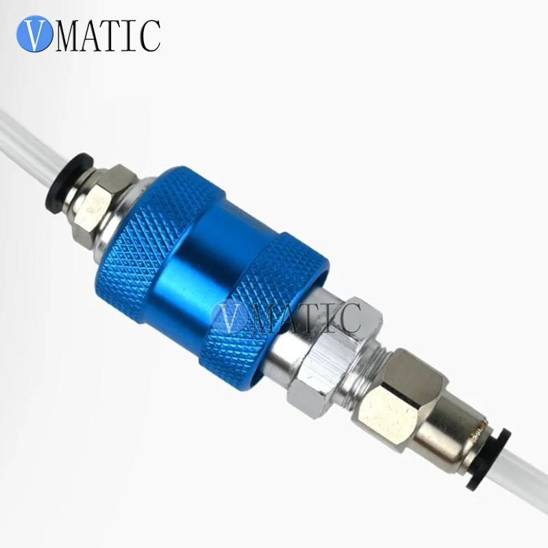 Pneumatic Hand Slide Valve HSV08 - Push-Pull Exhaust Valve for Dispensing Pressure Tank, Air Release Switch, Glue Pot Accessory