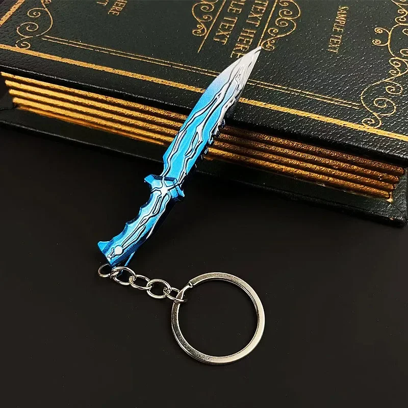 9cm Valorant Weapon Melee Divine Punishment Sword Weapon Model Game Peripheral Metal Material Detachable Ornament Gift Toys Boys