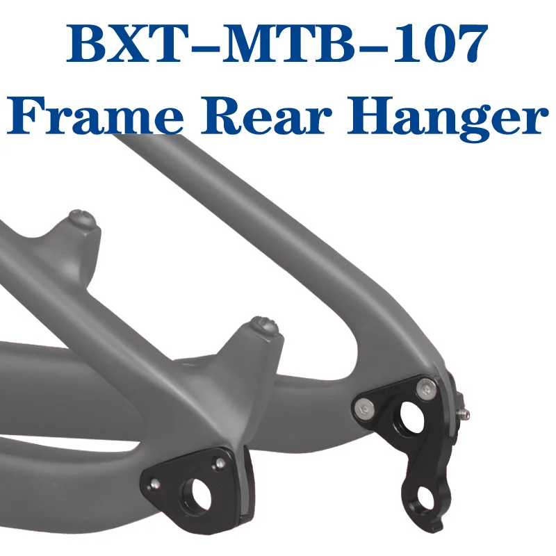 BXT-MTB-107 Frame Rear Hanger High Strength All Aluminum Alloy Frame Rear Hook 148/142 Frame Thru Axle Rear Derailleur Tail Hook