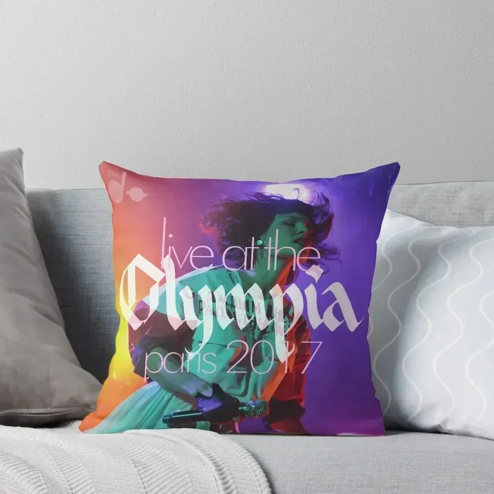 

Live at the Olympia - The D Throw Pillow Christmas Pillow Cases Cushion Cover For Sofa Christmas Covers For Cushions pillow