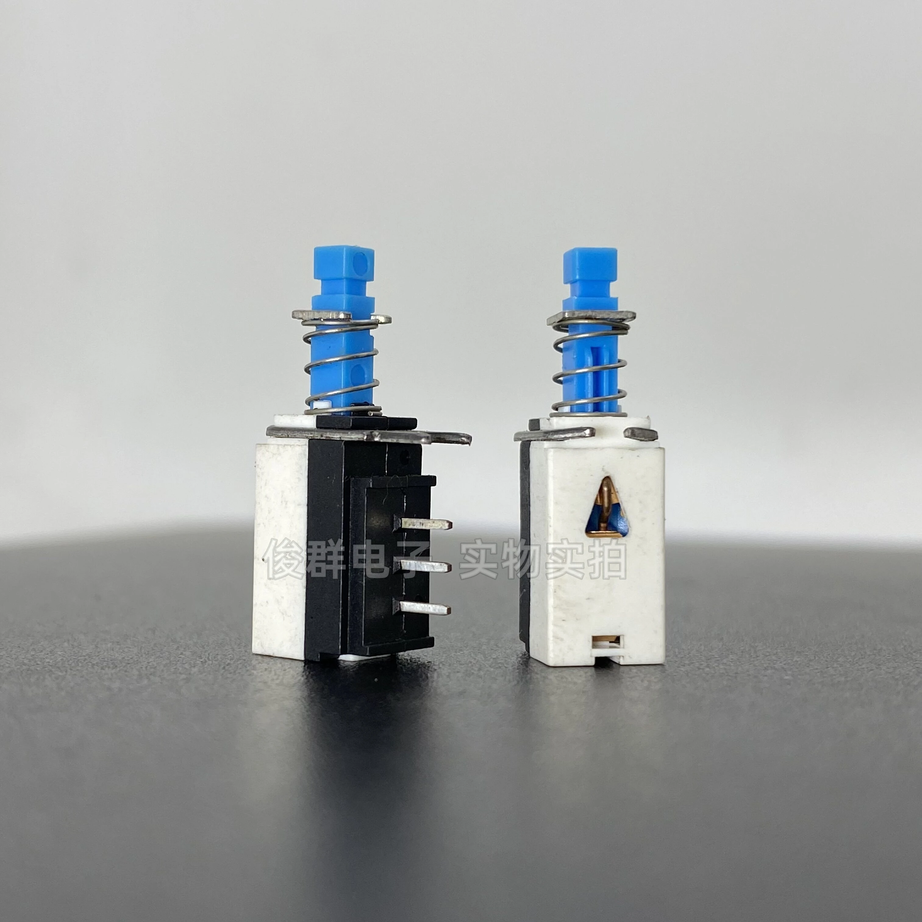 10 uds/JPS1275 botón de interruptor de bloqueo automático A03 fuente de alimentación de llave recta botón de llave de bloqueo de 3 pines