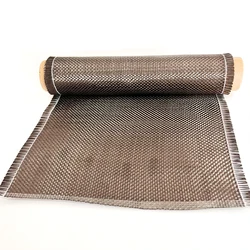 0.2m Wide Carbon Fiber 3K 200g/m2 Carbon Yarn Woven Interlayer Reinforcement Cloth 3.2m/roll