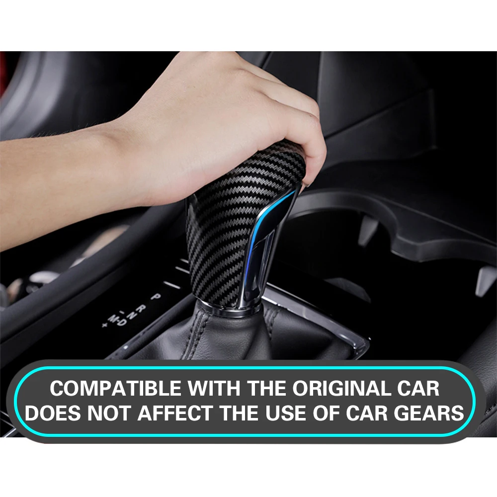 1Pcs Car Gear Shift Knobs Gear Head Cover Trim Interior Accessories For Mazda 3 BP Axela CX-50 CX50 CX-30 CX30 2019 - 2023 2022 view 4
