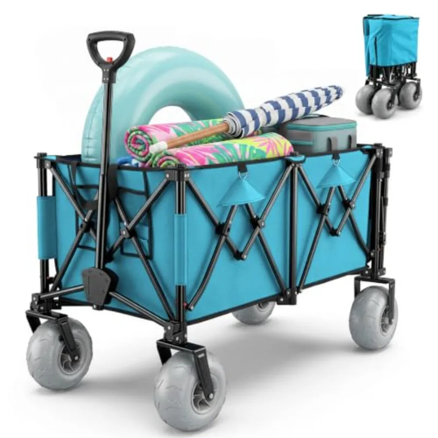 Heavy Duty Beach Wagon with 9