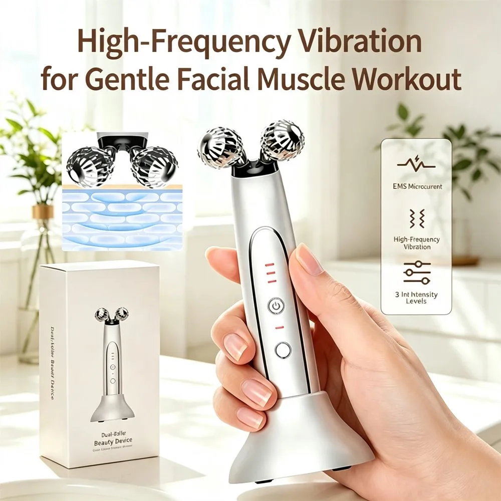 Electric Microcurrent Eye Lifting Roller Eye Care Beauty Wand