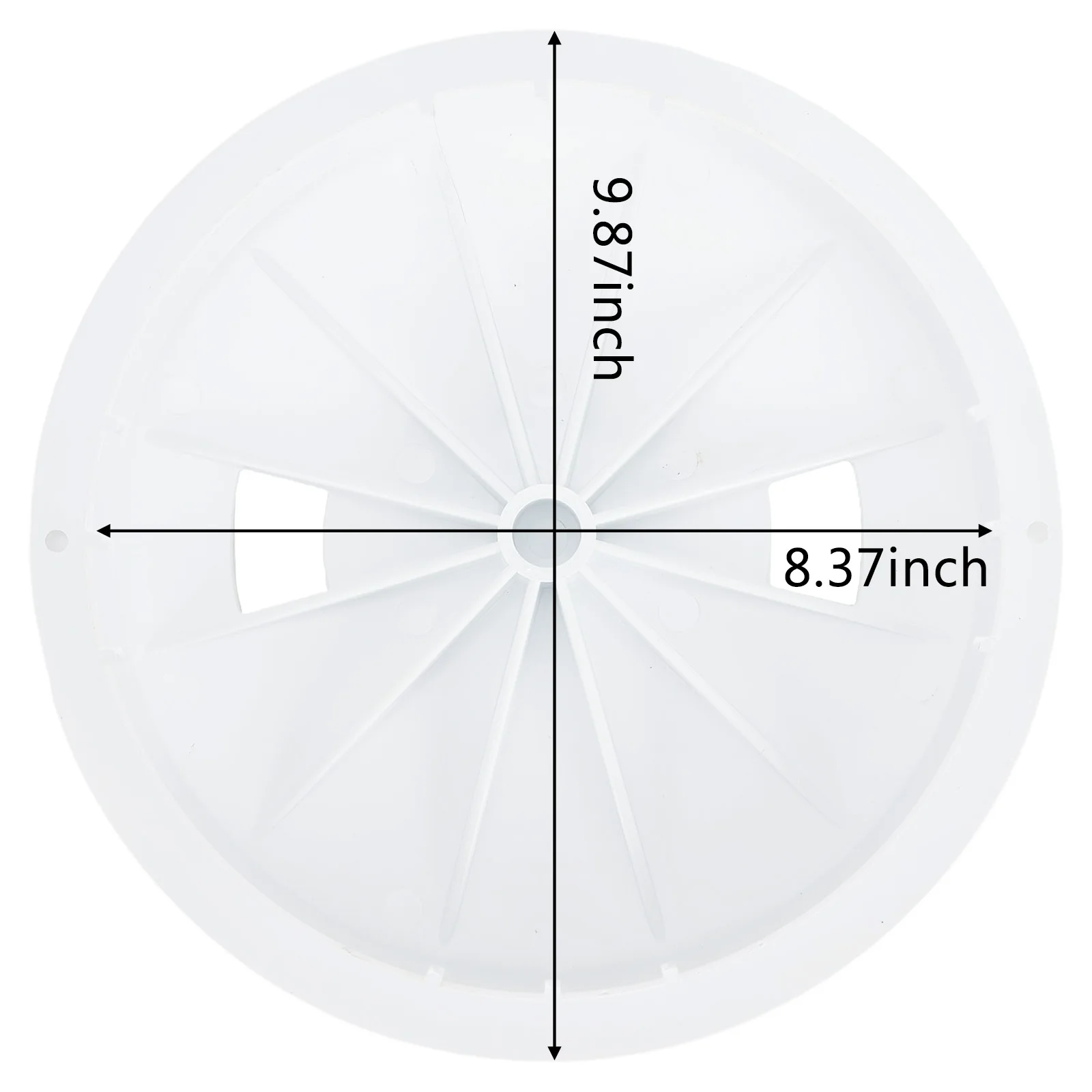 Efficient Pool Skimmer Cover Replacement Compatible with For Pentair U3 and For SwimQuip Fits Model For 086500058