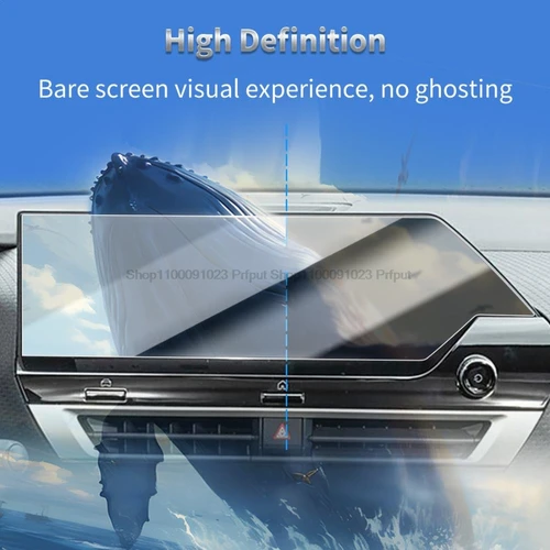Imagen 2 del producto Protector de pantalla para Citroen C4 C4X 2021-2025 10 pulgadas navegación GPS para coche infotainment película protectora de vidrio templado