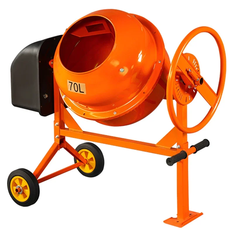 70L-160L Vertikaler Multifunktionsmischer Zementfutter Nass- und Trockentrommelmischer Baustelle