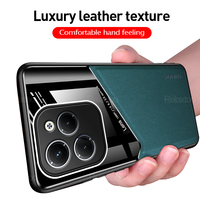 Magnetic Luxury leather Case For Infinix Hot 40 Pro Full Lens Protector On Infinix Hot40 Pro Hot40Pro Anti Drop Cell Phone Funda