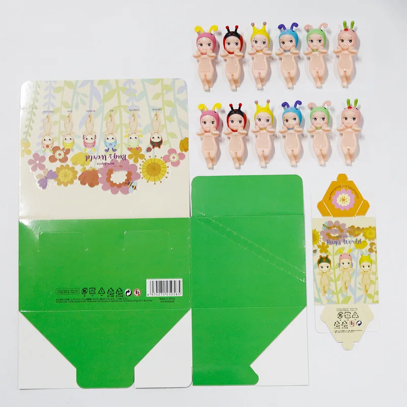 2025 Insect Sonny Angel Sweets Series Mini Doll Mystery Box Collection Doll Models Desk Accessories Gifts Mini Angel Doll Toys