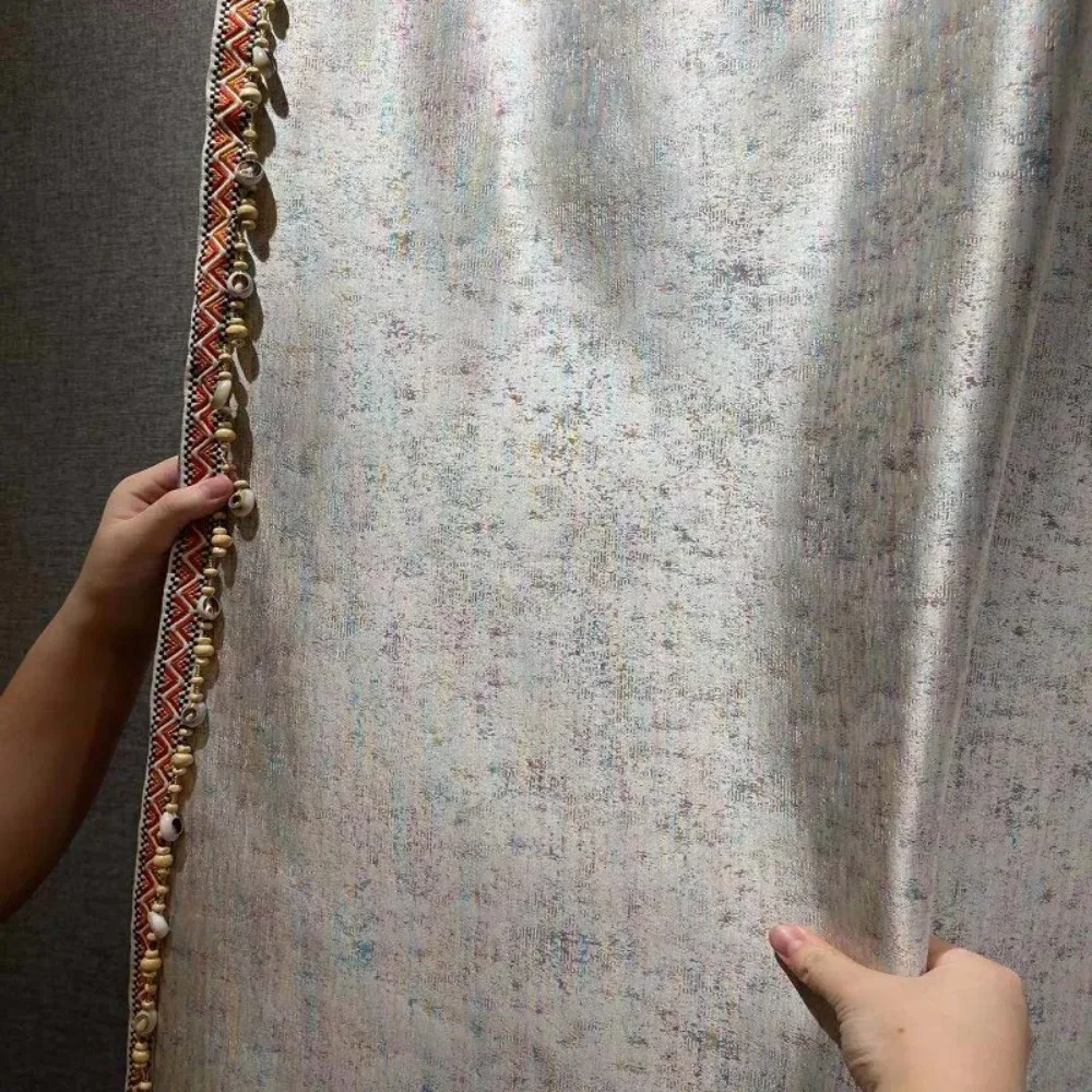 

Princess Luxury Fashion Colorful Gold Thread High Precision Jacquard High Curtains for Living Dining Room Bedroom Shading window