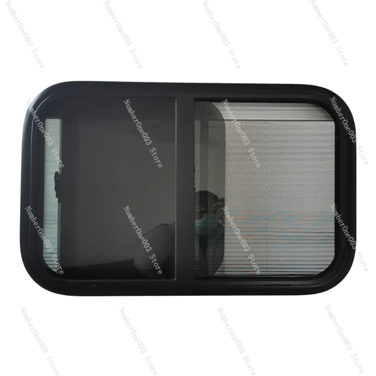 1300*550mm Aluminum Alloy Tempered Glass RV Motorhome Caravan Camper Campervan Sliding Window