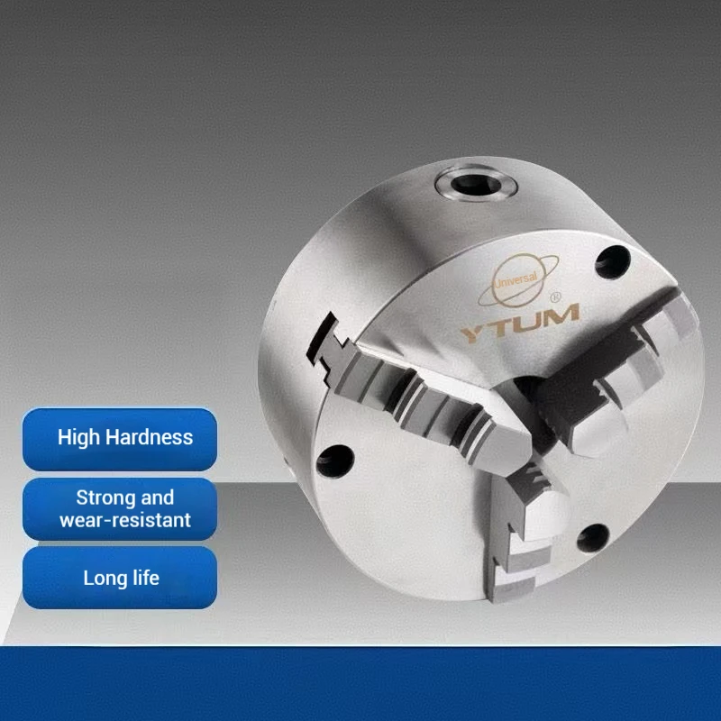 K21-125 Scroll Hydraulic Lathe Chuck 3 Jaws 125 mm Wood Mini Metal Mechanical Drill Drilling Pneumatic Self-centering