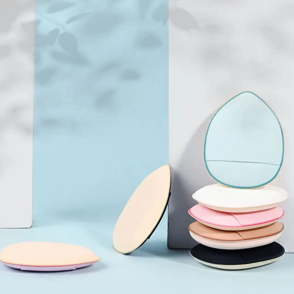 Thickened Finger Powder Puff Air Cushion Concealer Mini Wet Puff Puff Dry Sponge Fingertip Powder-free Dual-use Foundation K4Q2