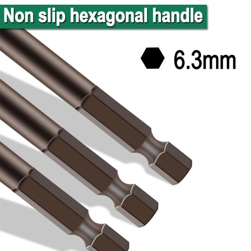 Liga Cruz Hex Tile Bits, Vidro Cerâmico Abridor De Buraco De Concreto, Triângulo Brocas, Tamanho 3mm, 4mm, 5mm, 6 mm