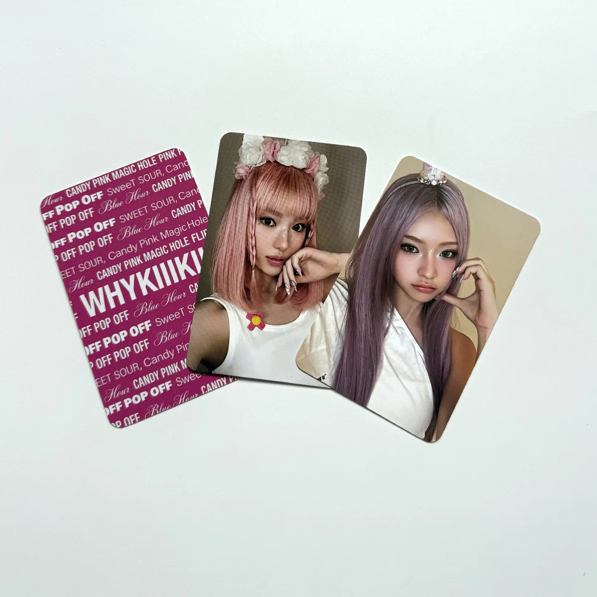 5Pcs/Set Idol Girl Group KIIIKIII New Album WHYKIIKIII Print Photo Cards Postcard JIYU LEESOL SUI HAUM KYA Fan Collect Gift