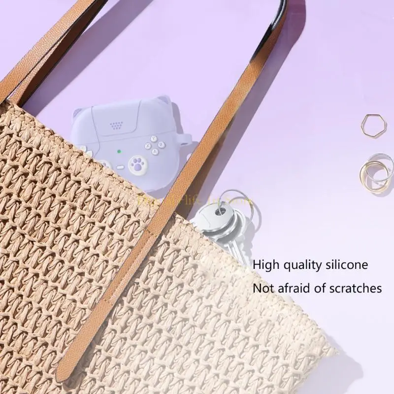 

E06D Durability Silicone Guard For Buds3/3Pro Earphone Cover AntiScratch, Snugly Fit, Stylish Pattern Precise Cutout