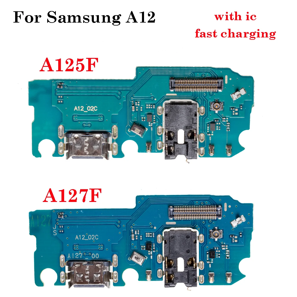 

Поп-порт для быстрой зарядки Flex для Samsung Galaxy A12 A125F A12 Nacho A127F USB Doct Разъем для зарядного устройства Flex с Ic Repair Pa
