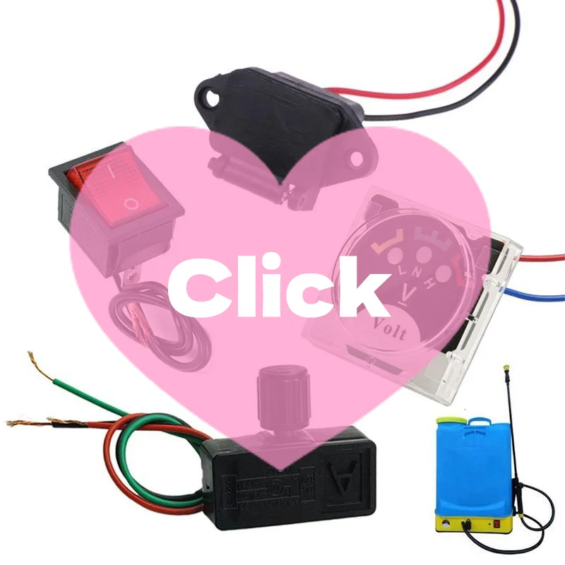 1/3/4Pcs 12V Sprayer Flow Control Switch, On/Off Button Adjustable Speed With Power Socket For Spray Cans