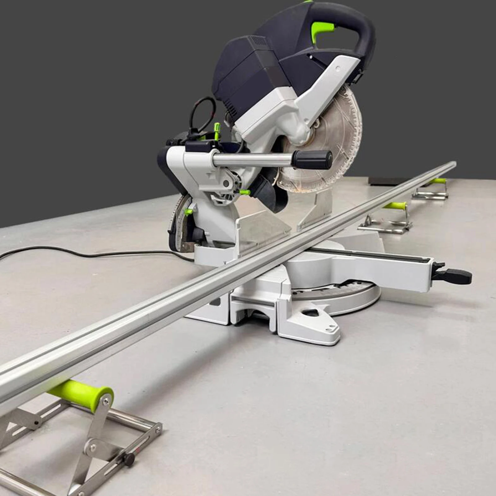 Miter Cutting Machine Support Frame Resistant Stable Durable Cutting Machine Support Frame Tool Height Adjustable Foldable Frame